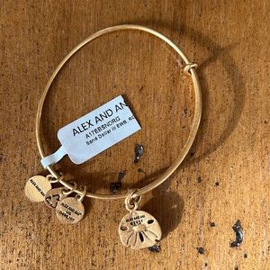 Alex and Ani Sand Dollar Bracelet